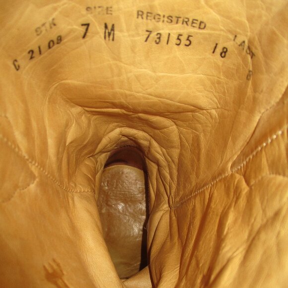 Vintage Black Corral Boots sz 7M  Lizard Over C2108 - Picture 12 of 14